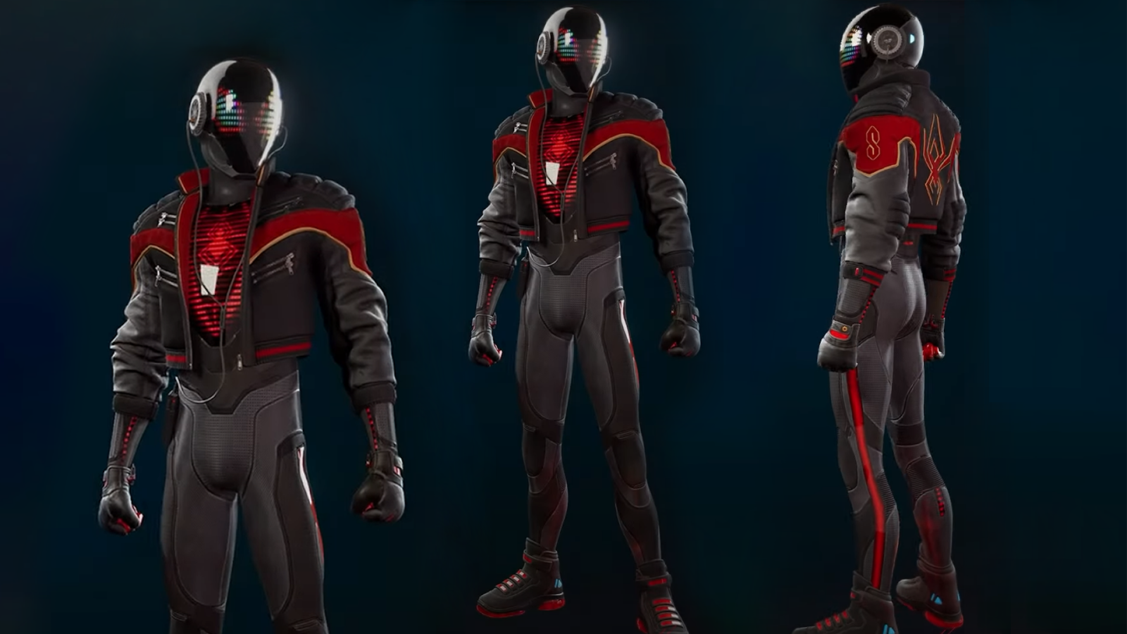 Traje Miles Morales 2020 spiderman