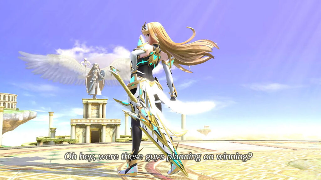 Mythra join to smash