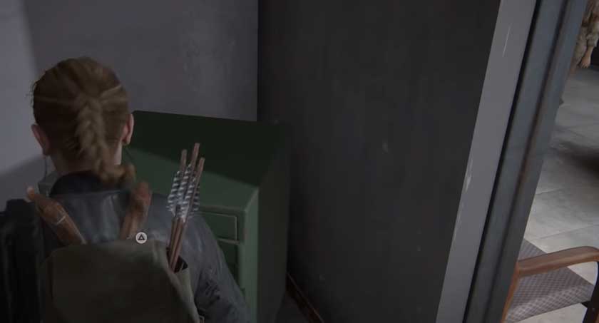 caja fuerte del gimnasio en El descenso the last of us 2