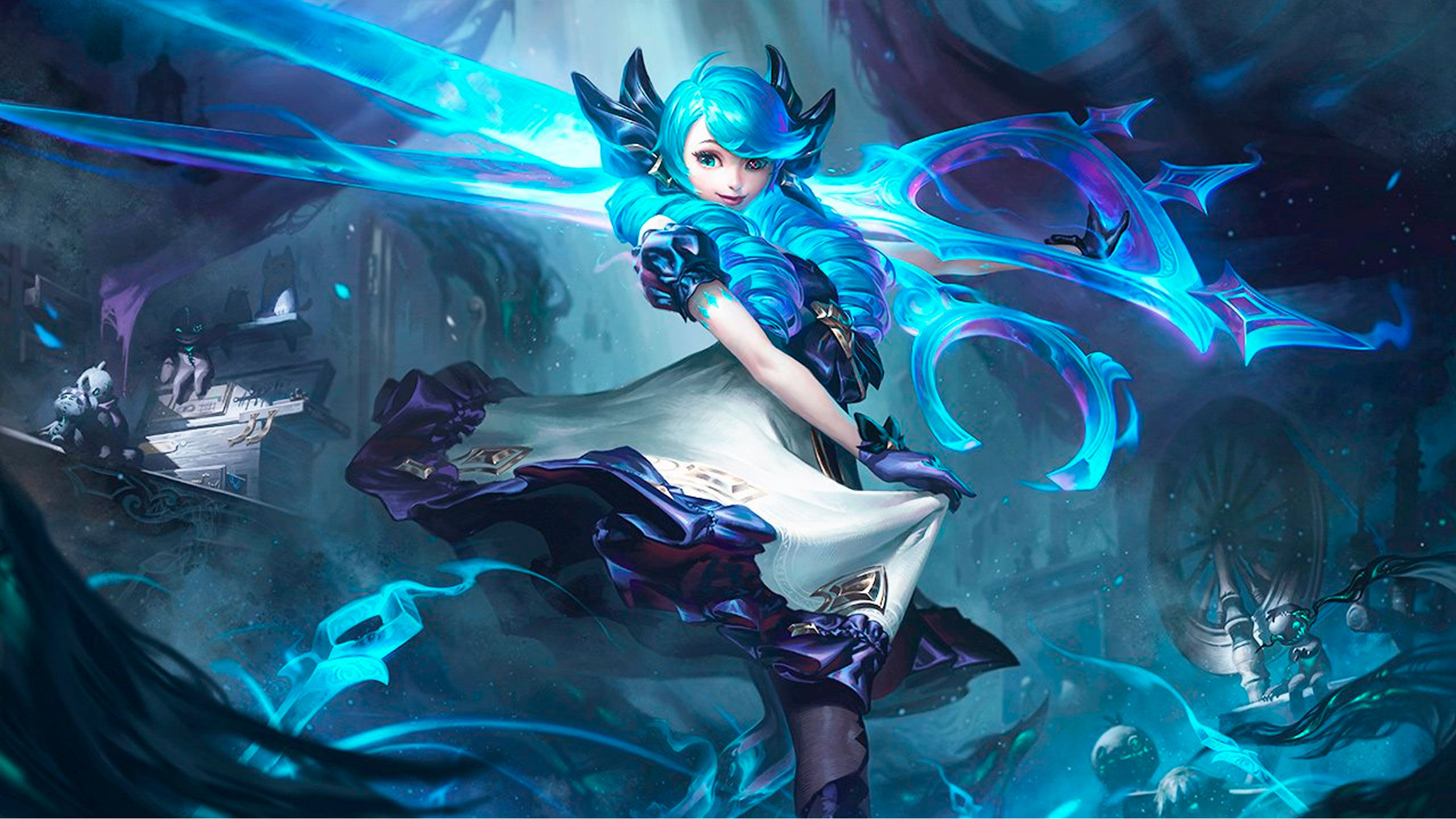 Nuevo personaje de League of Legends. Gwen, la Costurera Consagrada.