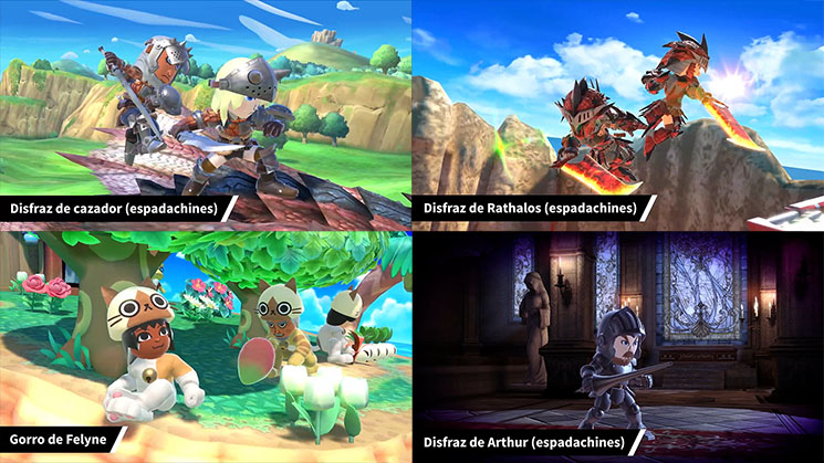 super smash mii disfraces